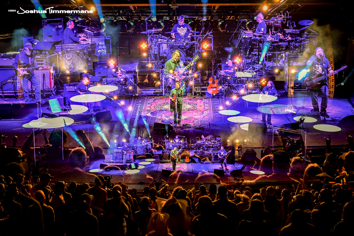 Audience at a Widespread Panic concert